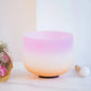 8 inch coloured crystal singing bowl, view 12