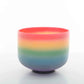 8 inch coloured crystal singing bowl, view 10