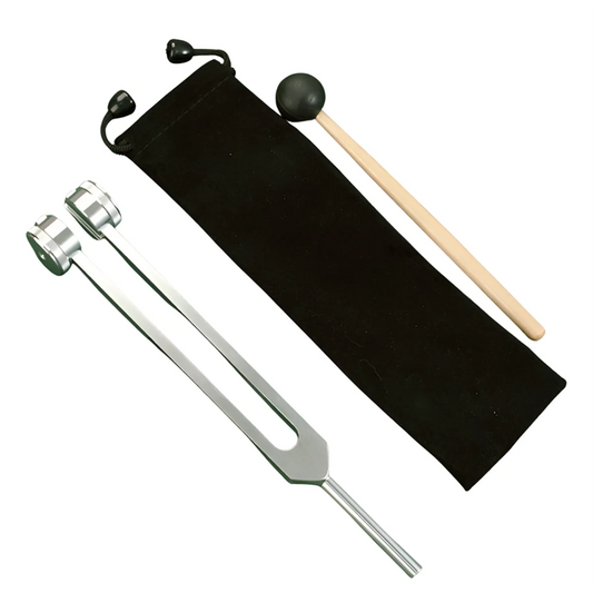 128 Hz weighted tuning fork, single